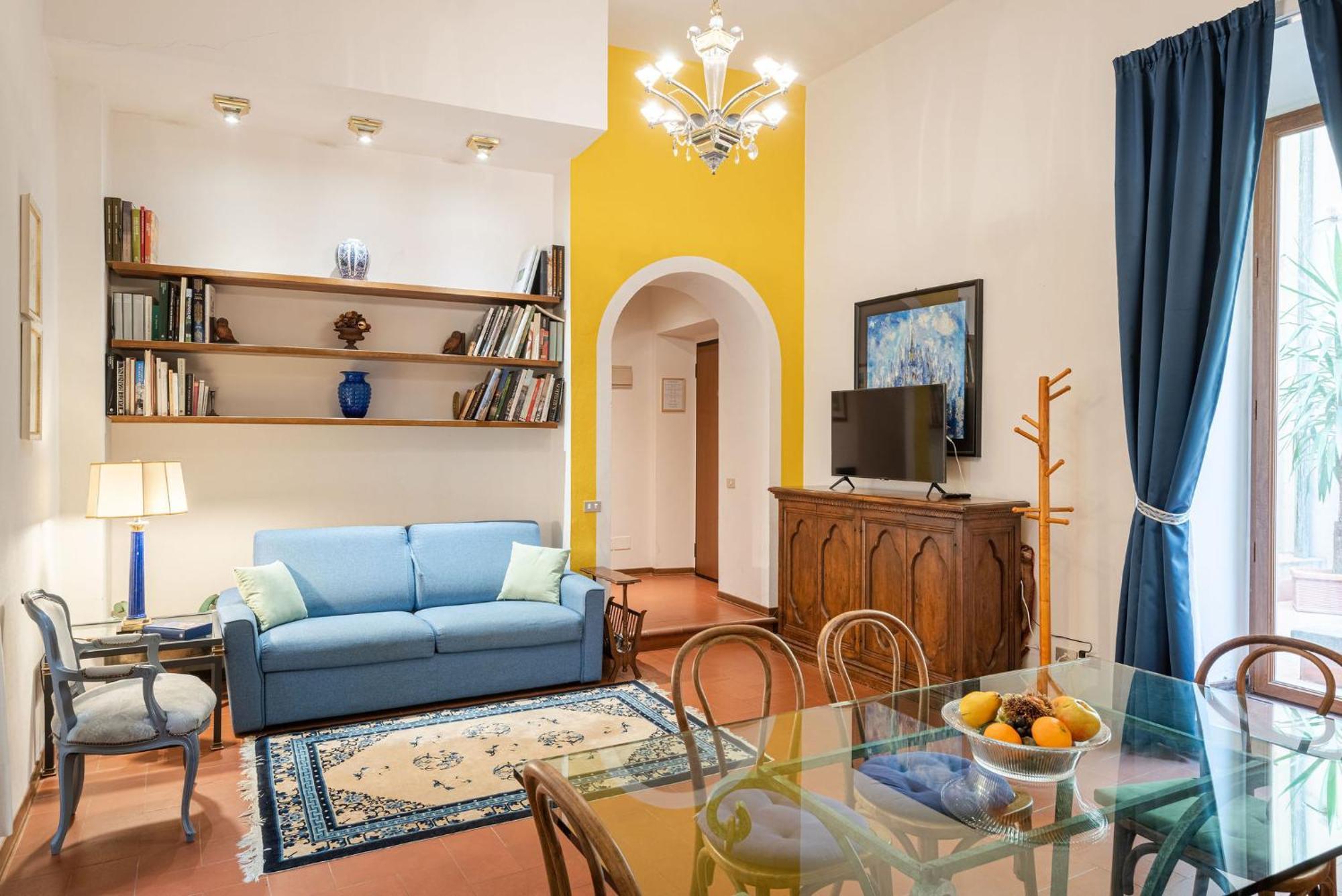 Signoria Apartment With Patio Florence Luaran gambar